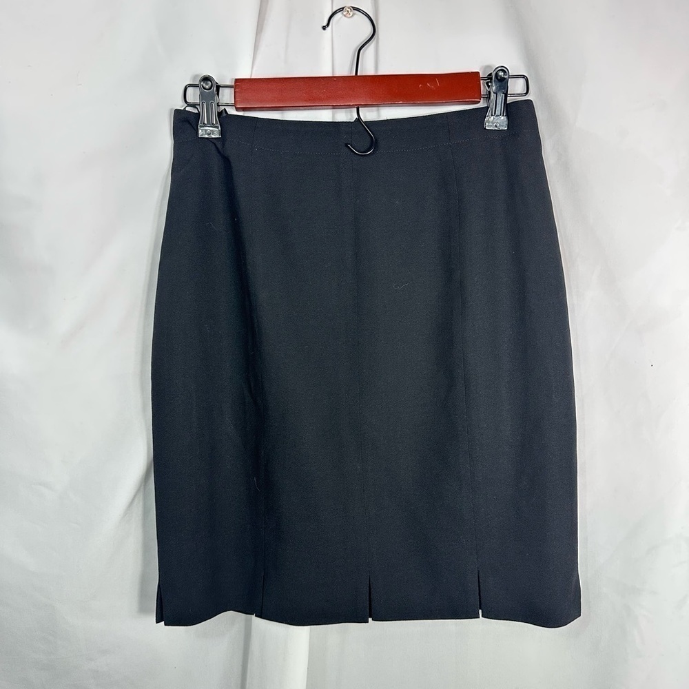 Vintage Escada black pencil skirt size S